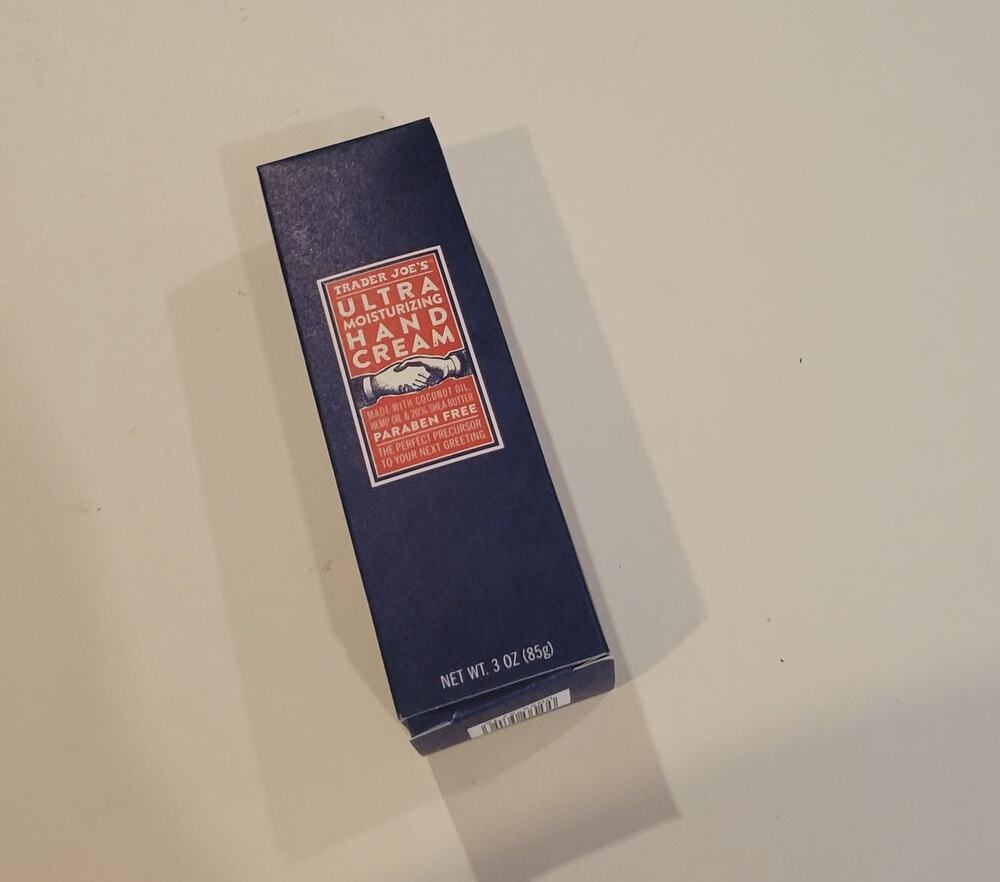 Trader Joe's Ultra Moisturizing Hand Cream 3 oz 85g Coconut Shea Butter